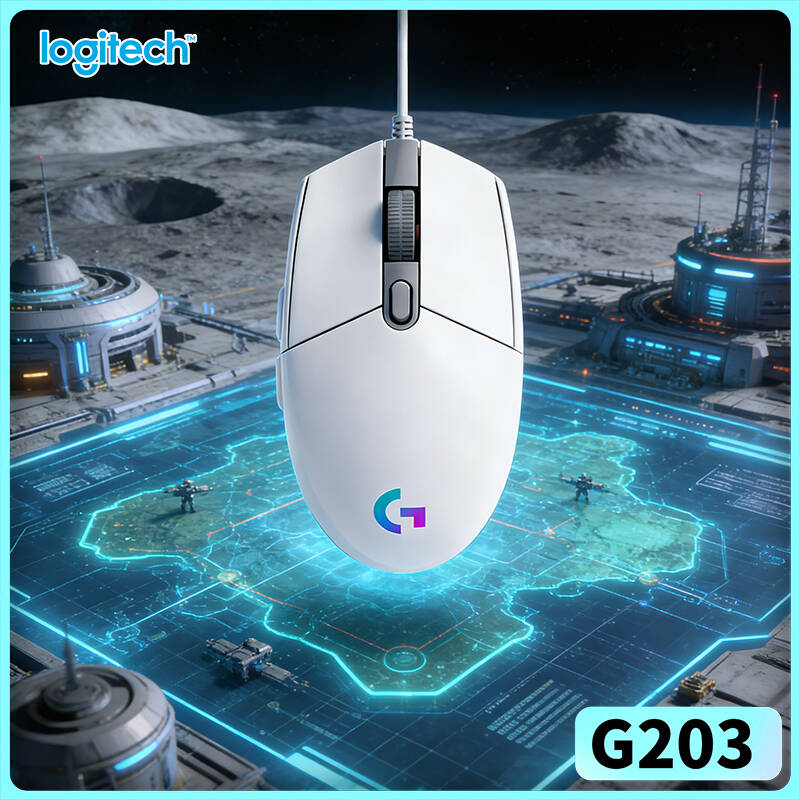 Logitech Mouse G203 - 로지텍 G203 LIGHTSYNC 게이밍 마우스 8000