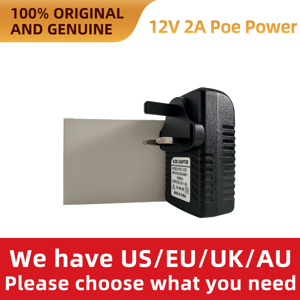 Power Over Ethernet - 12V 2A PoE 인젝터, 24W, 10/100Mbps,