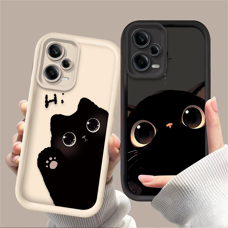 Receipt Printer Thermal - 귀여운 큰 눈 고양이 폰 케이스