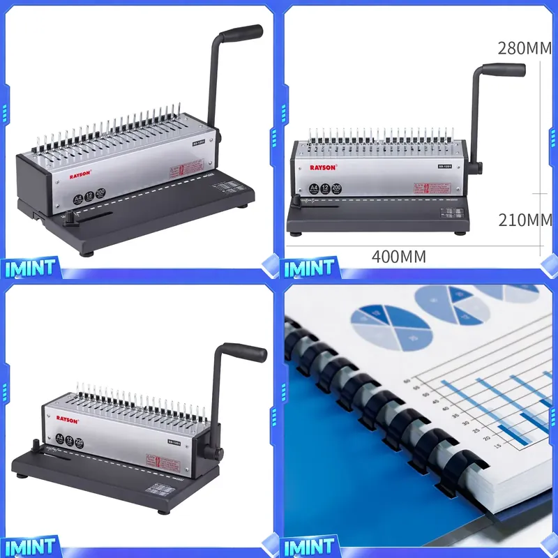 Binding Machine Comb - 팩토리 콤바인더 레이슨 SD-1201 고무링 A4A5
