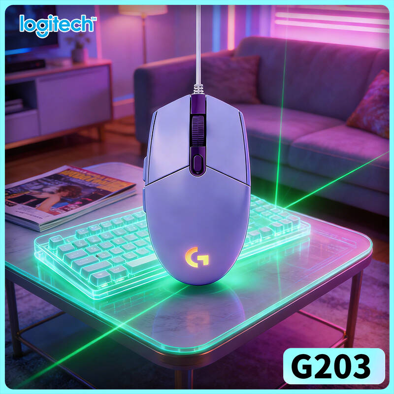 Logitech Mouse G203 - 로지텍 G203 프로디지 RGB 게이밍 마우스