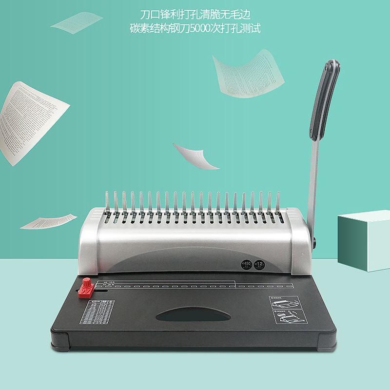 Binding Machine Comb - 새로운 제본기 콤 제본기 21홀 제본
