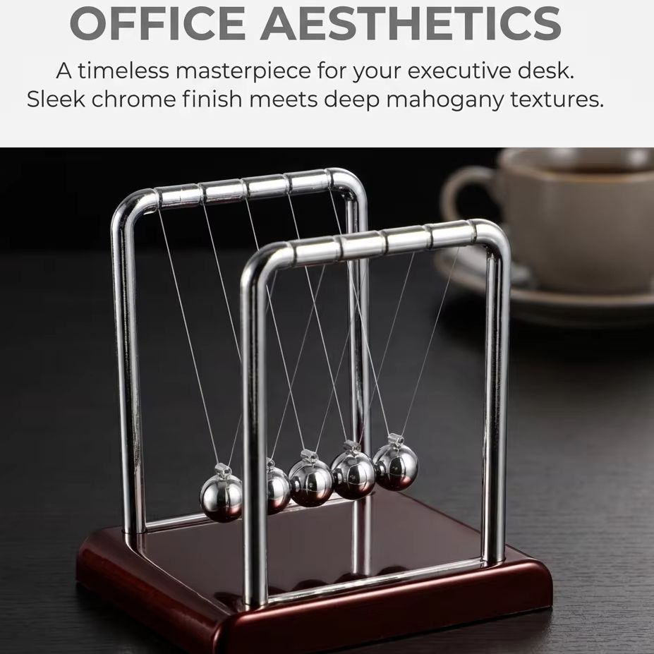 Office Technologies - 뉴턴 크래들 밸런스 펜듈럼 볼 물리학