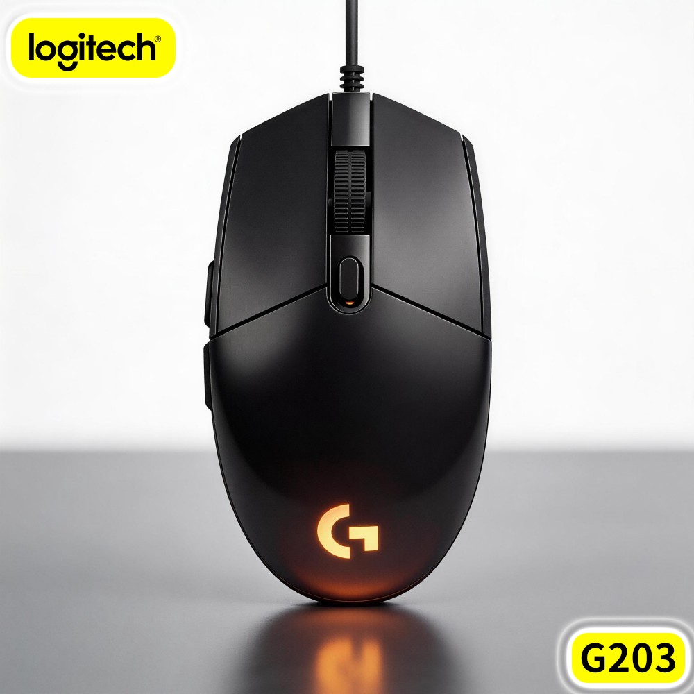 로지텍 G203 유선 게이밍 마우스 편안한 장시간 사용 - Logitech Mouse G203 리뷰 및 가격