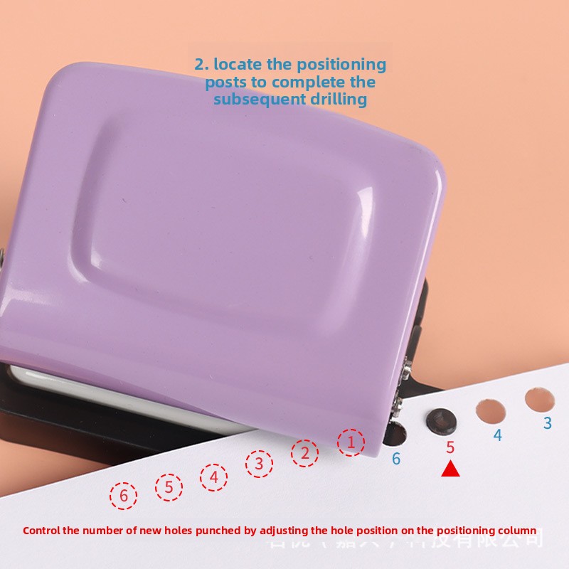 6홀 미니 창의적인 소형 펀치, 핸드북 루즈리프 펀치, - Binding Machine Comb 리뷰 및 가격