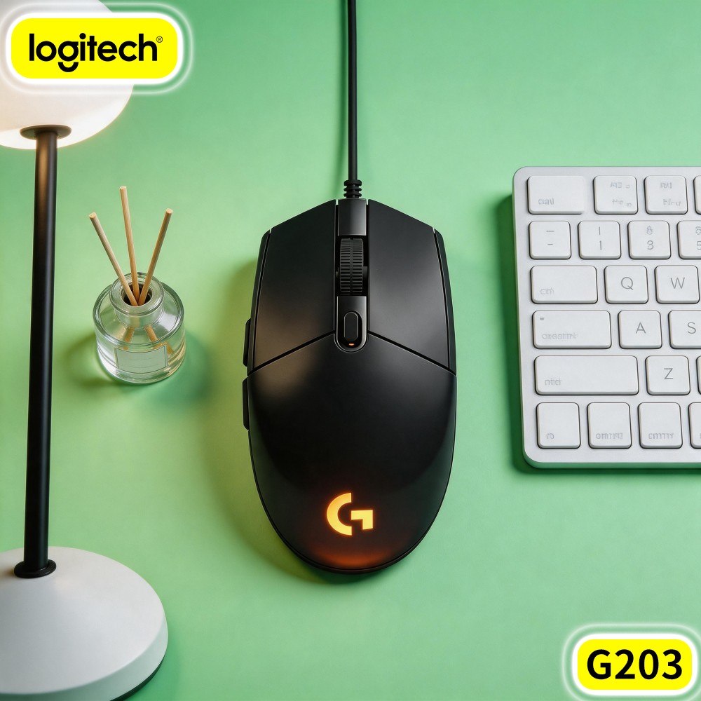 로지텍 G203 유선 게이밍 마우스 실용적인 주변기기  - Logitech Mouse G203 리뷰 및 가격