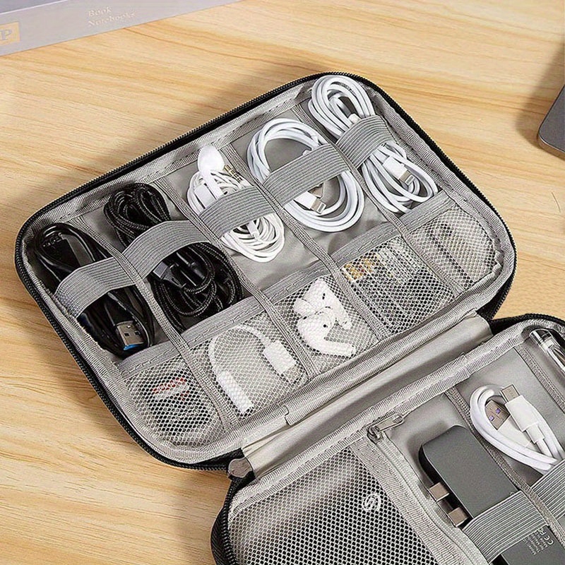 1개입 여행용 케이블 정리 케이스, 다중 포켓 전자 액 - Office Tech Gear 리뷰 및 가격