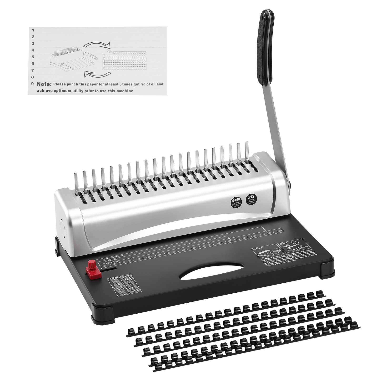 VEVOR 제본기, 21개의 구멍이 있는 제본기, 45 - Binding Machine Comb 리뷰 및 가격