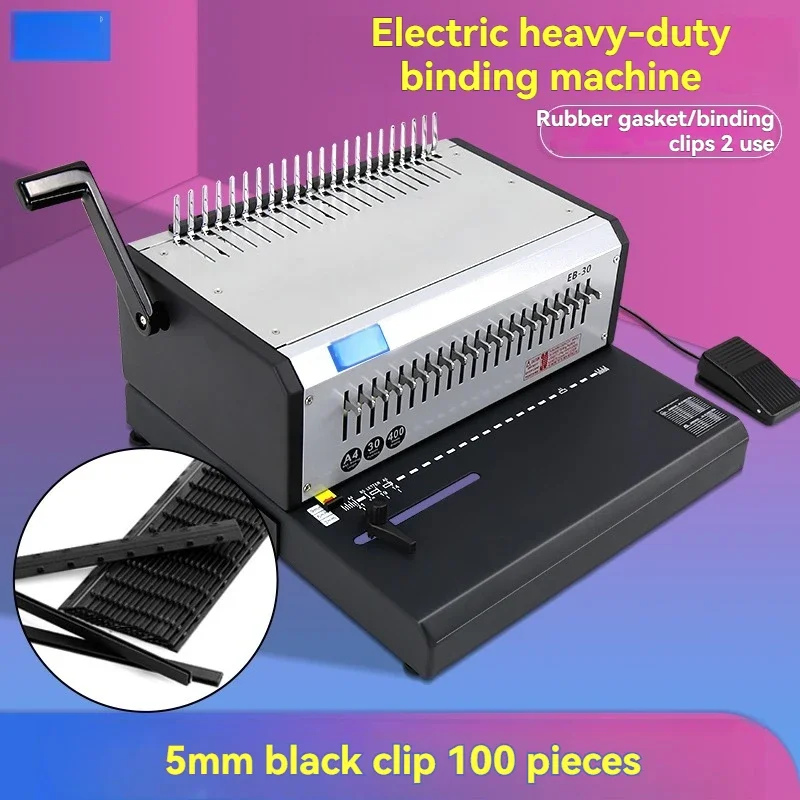 재무 문서용 고성능 전기 제본기; EB30 전기 10홀 - Binding Machine Comb 리뷰 및 가격