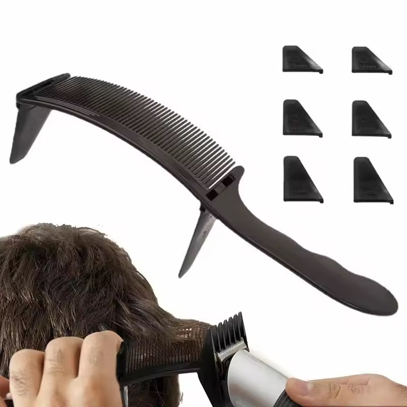바버 플랫탑 헤어컷 빗 곡선형 헤어 클리핑 커팅 아크형 - Binding Machine Comb 리뷰 및 가격