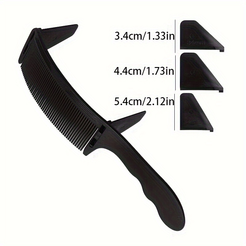 바버 플랫탑 헤어컷 빗 곡선형 헤어 클리핑 커팅 아크형 - Binding Machine Comb 리뷰 및 가격