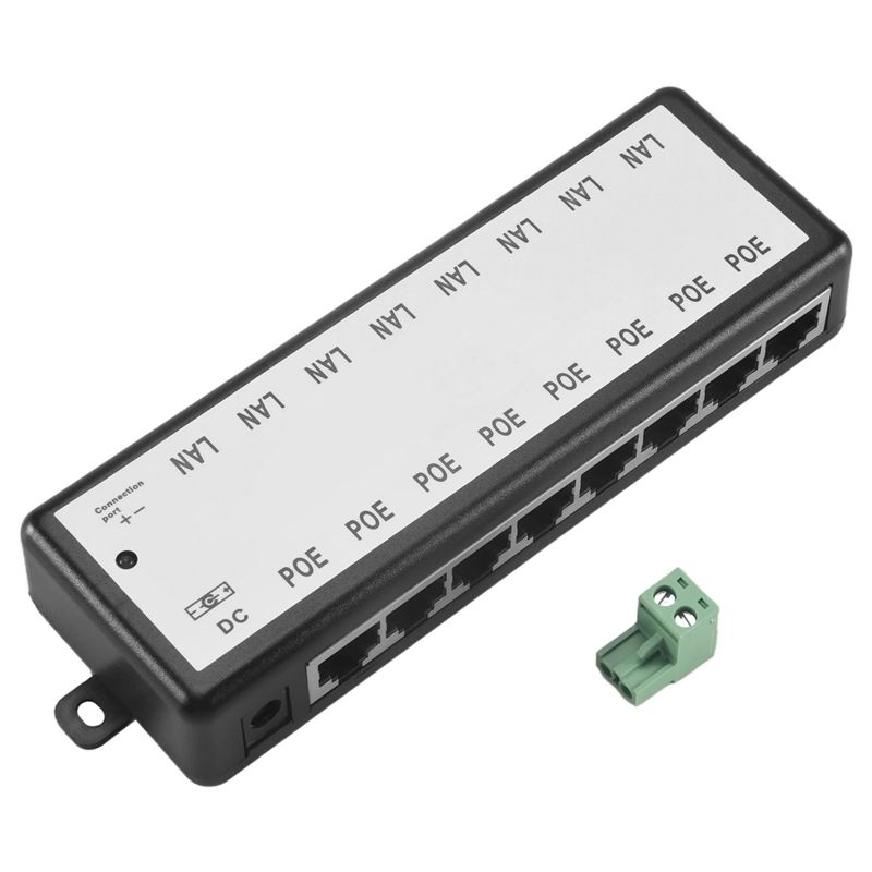 PHILE-8 포트 Poe 인젝터 Poe 분배기 CCT - Power Over Ethernet 리뷰 및 가격