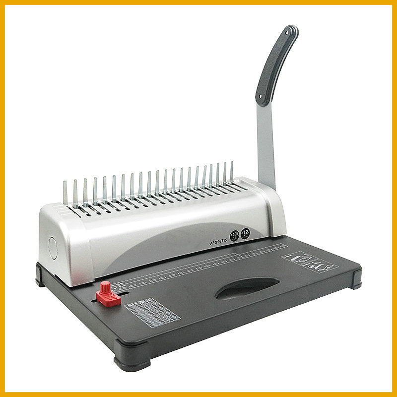 새로운 제본기 콤 제본기 21홀 제본 450매 책 제본 - Binding Machine Comb 리뷰 및 가격