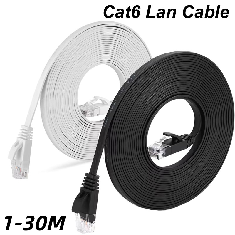1000Mbps 플랫 이더넷 Cat6 랜 10m UTP - Power Over Ethernet 리뷰 및 가격