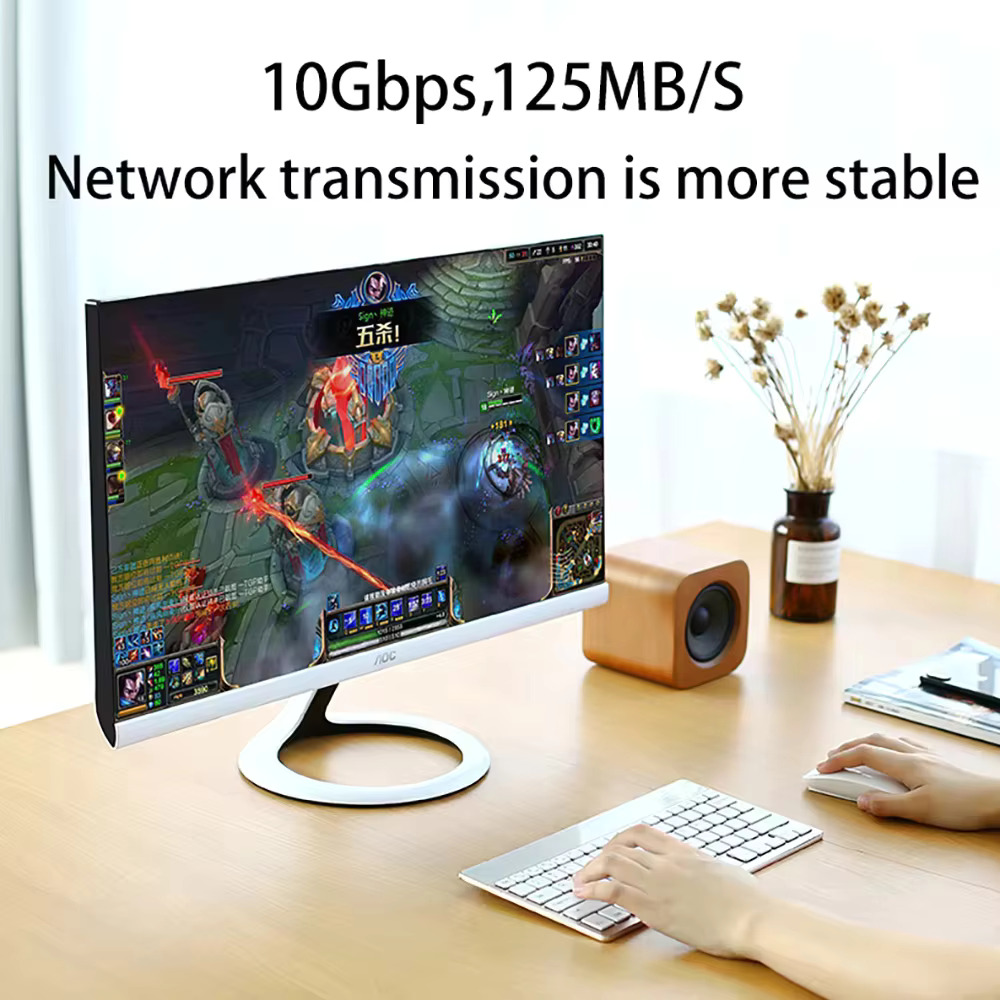 1000Mbps 플랫 이더넷 Cat6 랜 10m UTP - Power Over Ethernet 리뷰 및 가격